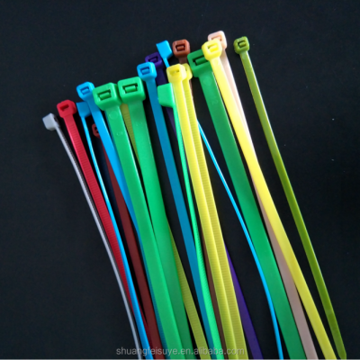 Anhui Colorful Reusable Self Lock Nylon Cable Ties Uv Resistant Nylon Zip Ties